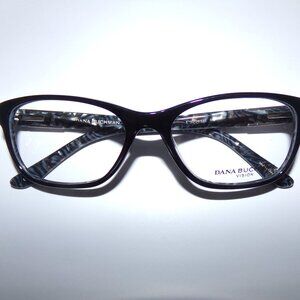 FLORRIE Eyeglass Frames DANA BUCHMAN Black 51 & 53 NWOT